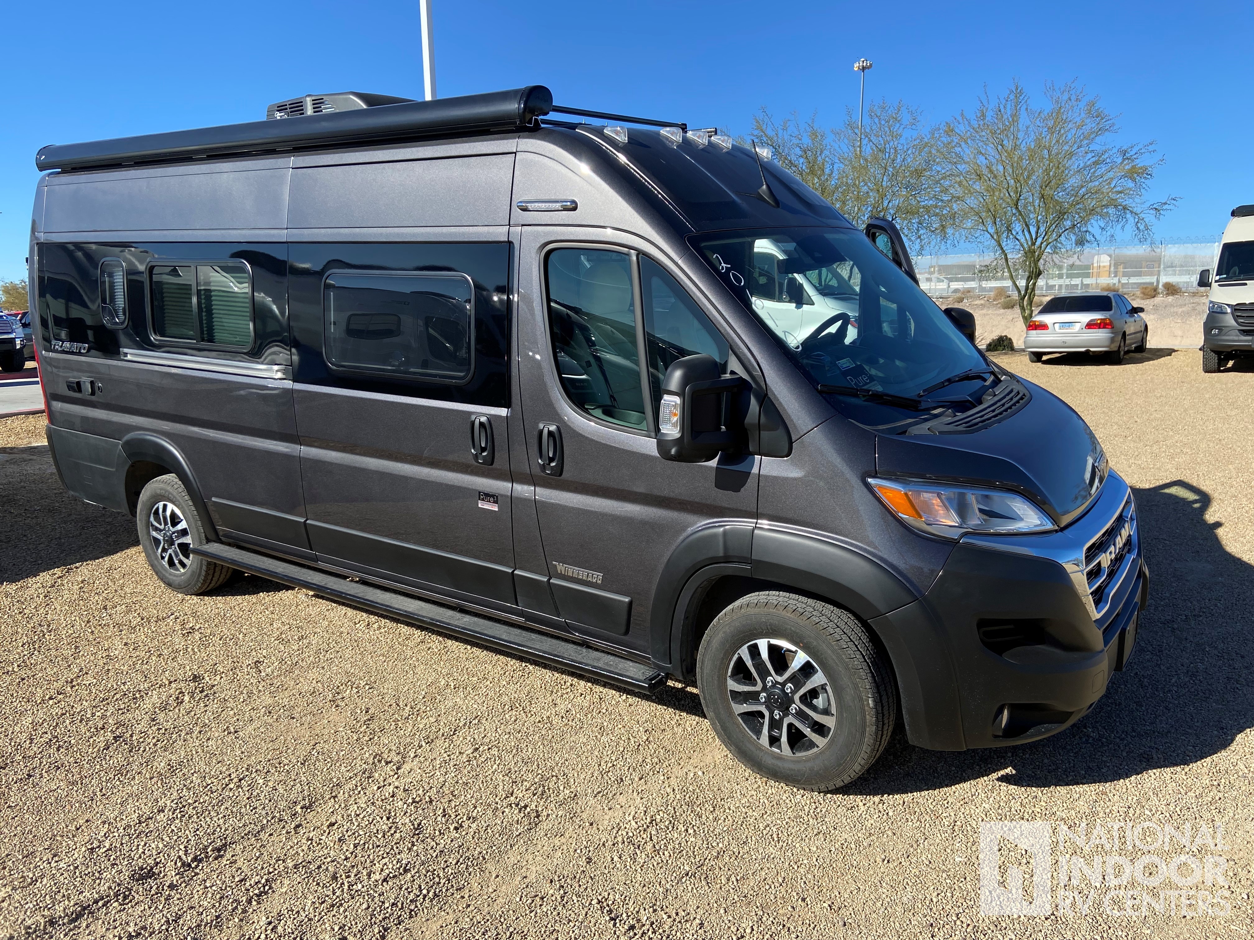 New 2023 Winnebago Travato | Granite | Bleu | #6480 | LasVegas | National  Indoor RV Centers