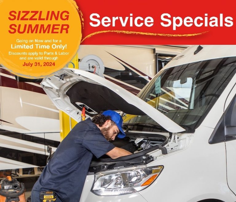 NIRVC's Sizzling Summer Service Specials - National Indoor RV Centers ...