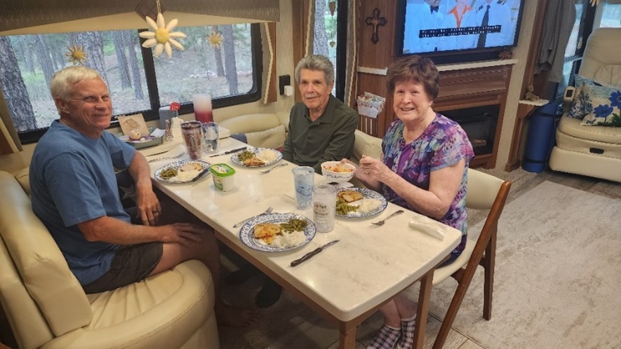 Meals made in your RV kitchen can be just like home