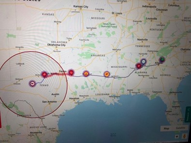 Trip planning using RV Trip Wizard